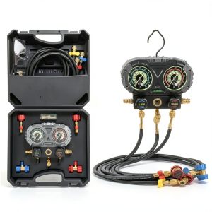 Lichamp AC Gauge Set for HVAC R32 R134 R410-0