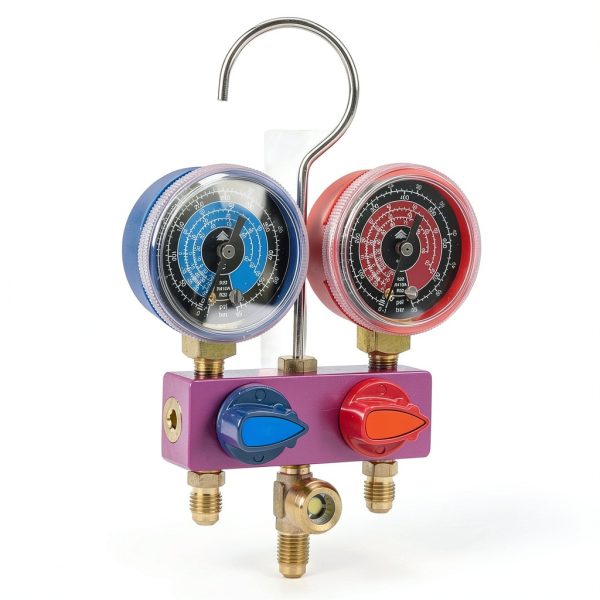 Manifold Gauge Generic Compact Metal Knob AC-3