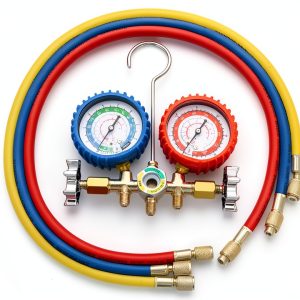 Jwn Handtool-391 Metal Automotive Air Conditioning Gauge-0