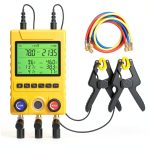 AMTAST Digital Manifold Gauge Set for Automotive-0