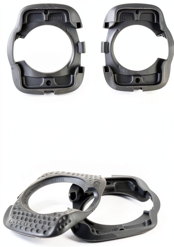 Bike Cleat Covers Grey Rubber Modern Style-5