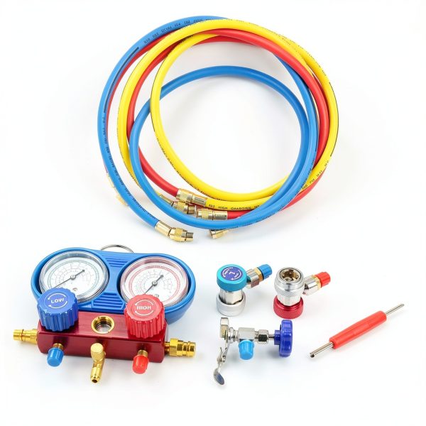 WINMAX Dual Pressure AC Gauge 2.6in 800psi-1