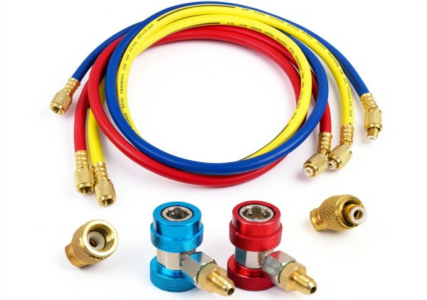 F2C Air Conditioning Gauges Set for Automotive-4