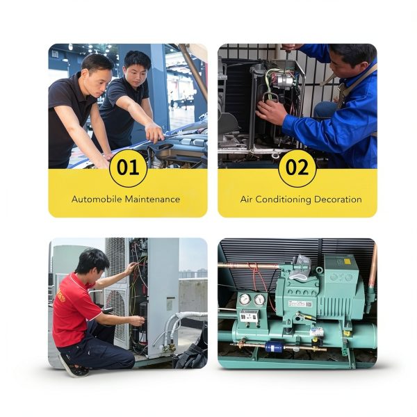 TIKATARER Robust Metal Knob Air Conditioning Diagnostic-3