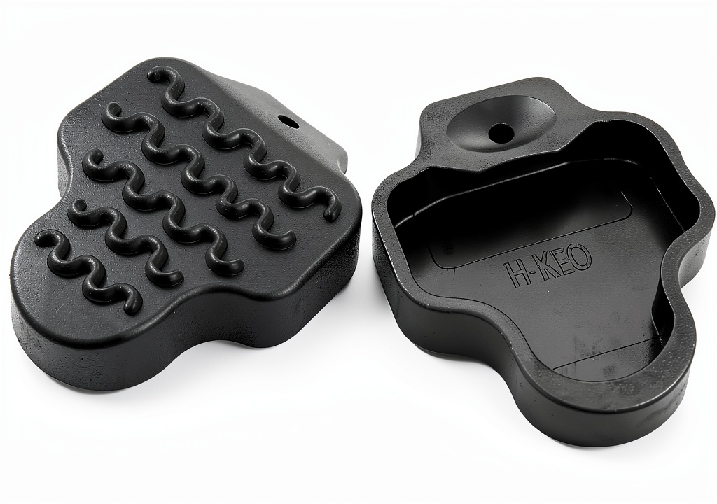 Cycling cleats cover in use