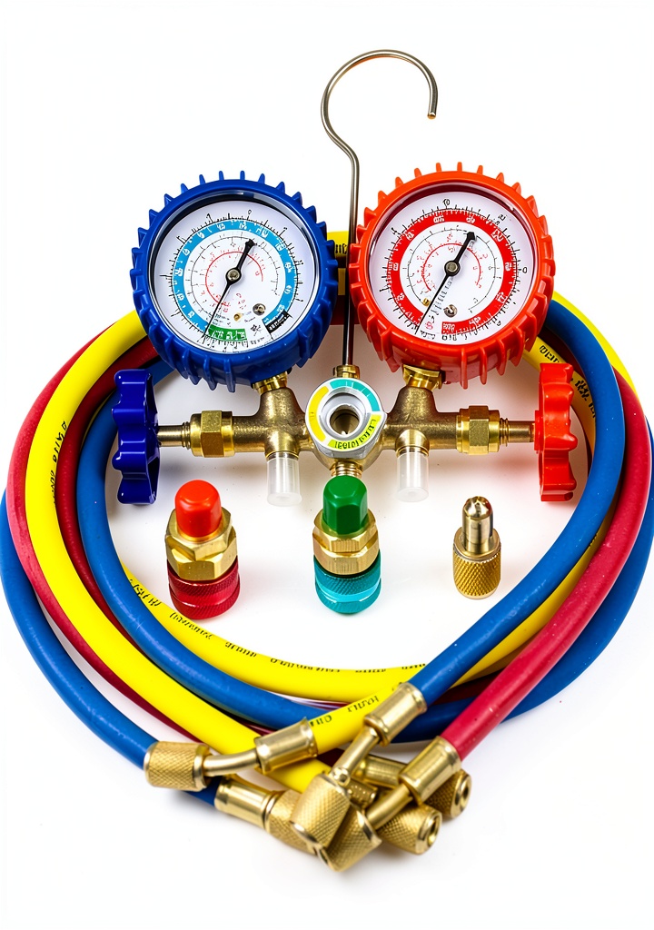 Zistel air conditioning diagnostic gauge set
