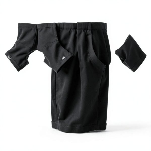 Bike Cleat Cover SLEEFS Black Large Spandex Design-3