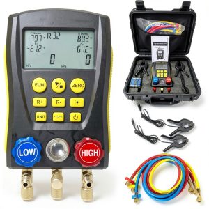 Vanlison HVAC Gauge ABS Portable Diagnostic Tool-0