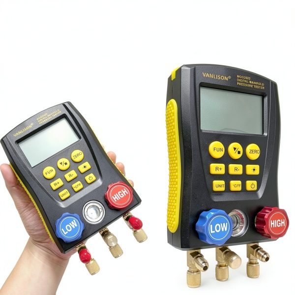 Vanlison HVAC Gauge ABS Portable Diagnostic Tool-4