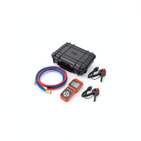 HVAC Pressure Gauge Rogvoc Dual Port Digital-5