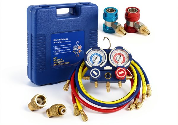 F2C Air Conditioning Gauges Set for Automotive-0