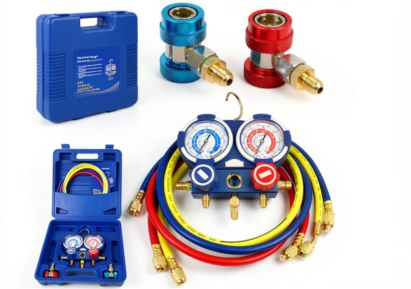 F2C Air Conditioning Gauges Set for Automotive-6