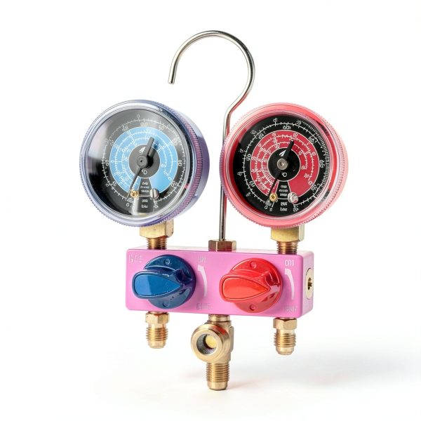 Manifold Gauge Generic Compact Metal Knob AC-8