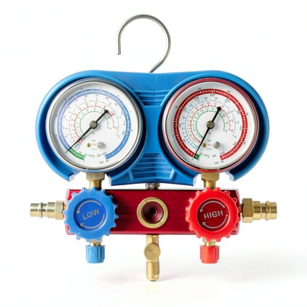 WINMAX Dual Pressure AC Gauge 2.6in 800psi-2