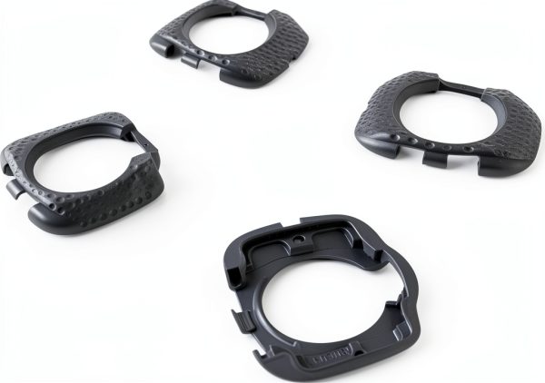 Bike Cleat Covers Grey Rubber Modern Style-4