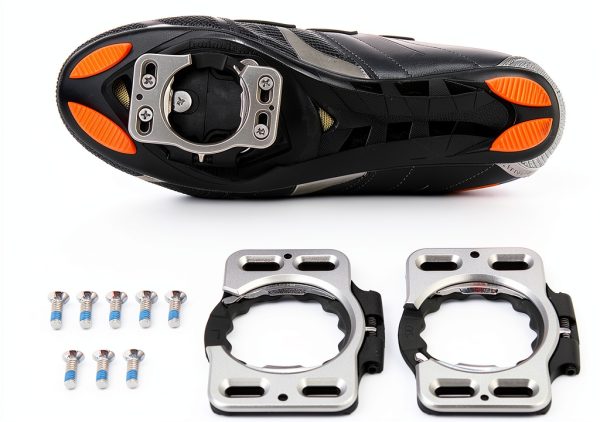 DAUERHAFT Cycling Shoe Cleats Aluminum Resin-4