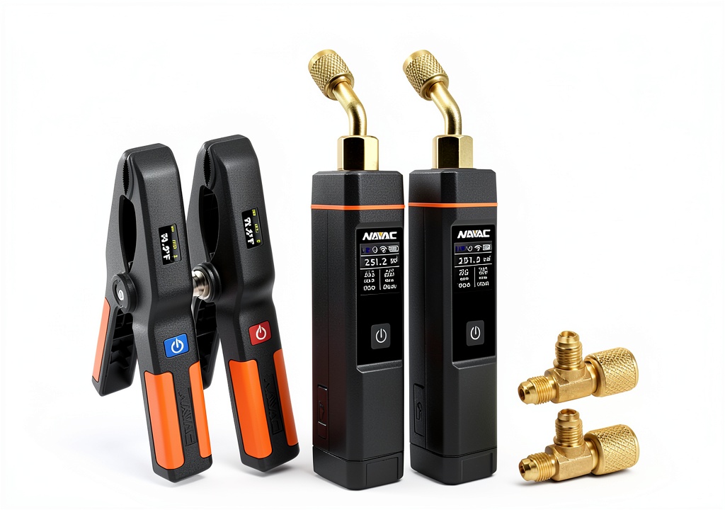 NAVAC 1/4 SAE air conditioning diagnostic tools