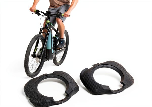 Jauarta Bike Cleat Cover Grey Rubber Modern Design-3