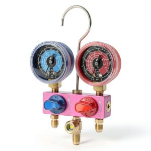 Manifold Gauge Generic Compact Metal Knob AC-0