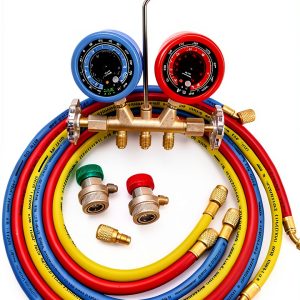 ATD 3-Piece Air Conditioning Hoses Set Chrome Vanadium Steel-0