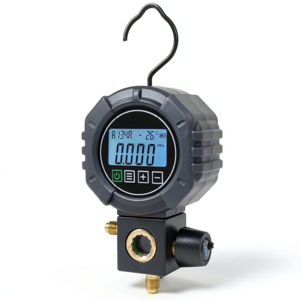 BTSEURY Digital Manifold Meter for R134A R410A Coolants-4