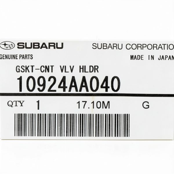 Subaru 2006-2012 Subaru Oil Control Valve Holder Gasket Impreza Legacy SOHC 10924AA040-3